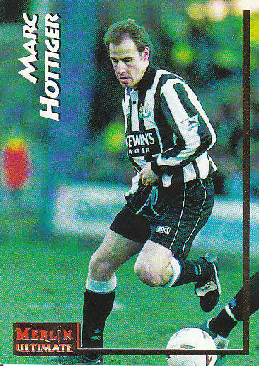 Marc Hottiger Newcastle United 1995/96 Merlin Ultimate #148
